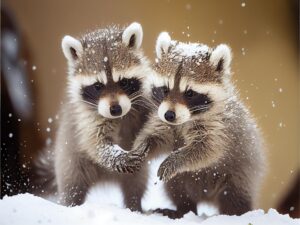 Raccoon for adoption